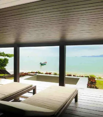 ห้องสวีทวิวทะเลสำหรับครอบครัวพร้อมจากูซี่