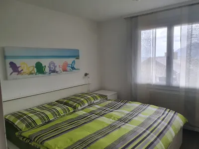 Appartement de vacances deux pièces avec jardin, 2-4 personnes à Emmetten Hôtels à proximité de : Gleitschirm Passagierflüge
