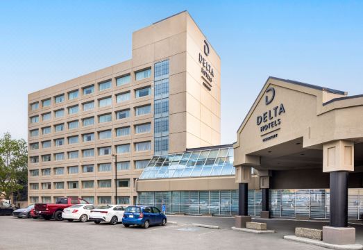 현대적인 호텔 객실 내부