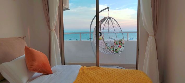 Longqiwan Guanhaisu Apartment Hotel di Ledong