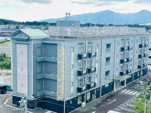 富士奧特萊斯天然水酒店 - 露台