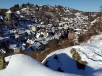 Relax (sauna) in a centuries-old half-timbered house, idyllic a. D. Rur in the middle of Altstadt Hotel a Monschau
