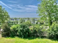 Apartment with a view of the dyke for up to 4 people. -Turquoise