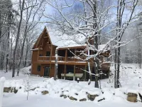 Luxury Log home steps from private beach in Meredith on Lake Winnipesaukee. - 무료 와이파이