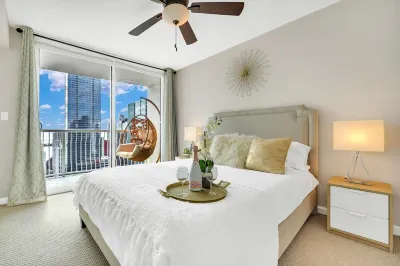 DEAL! Luxury 40th floor @Brickell 2rooms+Parking.sleeps 9.DEAL!SUPERHOST.VIEWS.