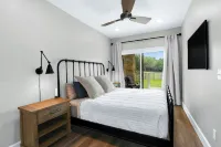 Welcome to “Gruene Lily Pad” a new river front condo steps away from Gruene!
