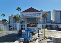 Enjoy sunny water views from your private lanai.  Steps to Madeira Beach.
