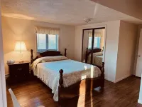 Large fully-furnished family home nestled in beautiful elk country.