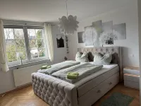 Bright, modern, large vacation apartment on a south-facing slope in a climatic health resort