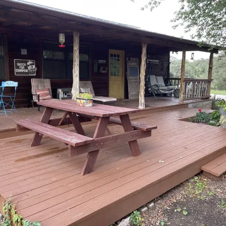 Secluded Ranch Cabin Get Away Between Lost Maples & Garner