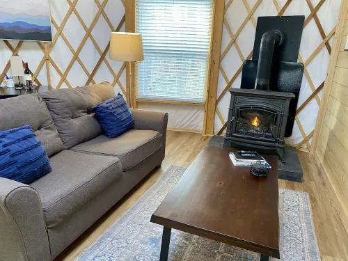 Unique Yurt on 23 Acres in the Mountains! Hotels in Floyd County