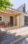 Spacious retreat with outdoor dining, patios and views