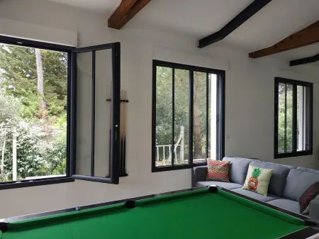 Villa 300M BEACH. Heated pool. 12 people.