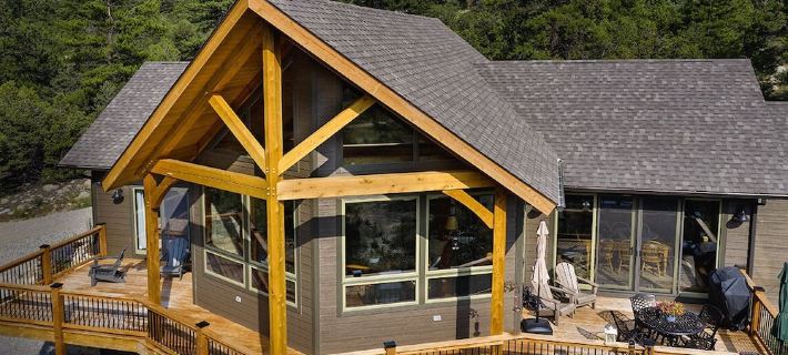 Luxury Timber Frame Mountain Cabin: Spectacular Chalk Cliffs and Canyon Views Hotels in Chaffee County