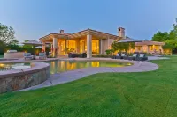 Contemporary PGA West Retreat on Greg Norman Course with West Mountain Views