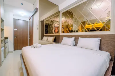 Warm And Minimalist Studio Room Transpark Cibubur Apartment