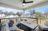 Brand New Construction w/Hot tub, Firepit, Fenced in Yard and walk to downtown.