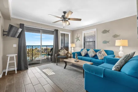 Bright and Airy Condo with Pool and Lazy River - Charming Coastal Retreat