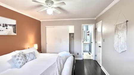 Modern Amenities and Cozy Fire Pit - Charming Split-Level Escape