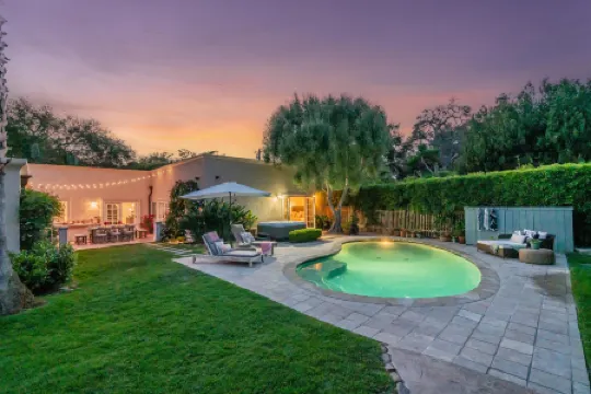 Heated Pool and Lush Gardens - Elegant Mediterranean Retreat