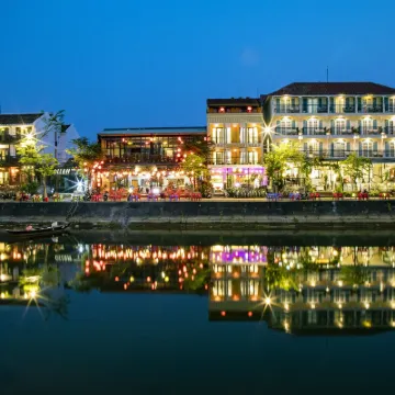 會安河畔別墅-會安中心 鄰近燈籠街的酒店