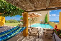 Villa Liakada Large Private Pool Walk to Beach Sea Views A C Wifi Car Not Required - 2081 - Uima-altaat