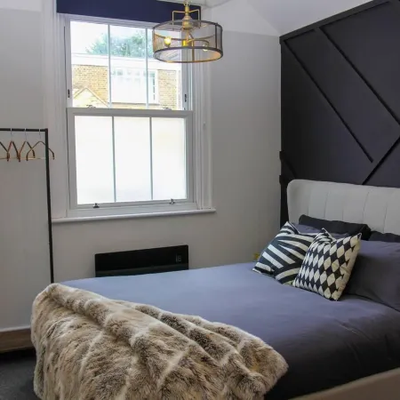 Studio-Sleeps 4-10 Min H Potter-17 Min London Отели рядом с достопримечательностью «Железнодорожный вокзал Уотфорда»