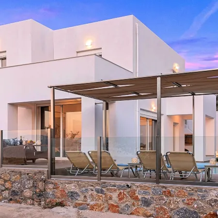 Cretan Sunset Villa Heated Pool