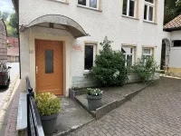 large, newly renovated half-timbered house with garage, pets welcome