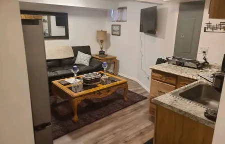 Private basement studio apt.