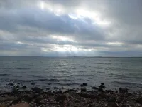 Scandinavian vacation home on the Baltic Sea, bookable for up to 4 adults/2 kids/1 dog