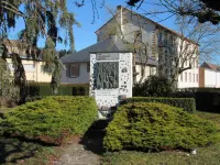 Bas House with courtyard + courtyard in Val D'Argent, central between Alsace.