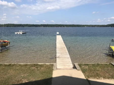 Bear Lake Kalkaska, MI Lakefront with beautiful sandy beach