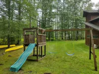 Lake Front Heated Floors Romantic Hot Tub Firepit Foosball Ski Screen Porch Boat Hotels in Highland