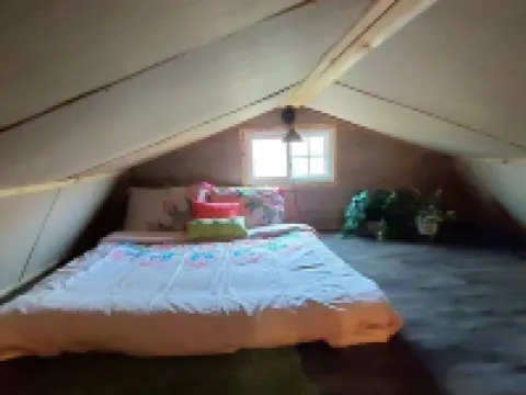 Cozy tiny cabin nested in the trees in a lake community, peaceful countryside. Hotels in Bryan County