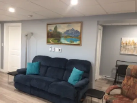 Downstairs (Unit 2) in New House, Deck, Hiking Trails Nearby Hotels in Cheticamp