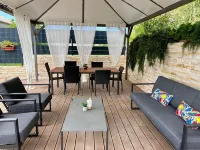 Luxury Villa Sunny Garden With Private Heated Swimming Pool