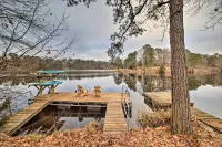Lakefront & Trailside Escape w/ Private Dock +Deck - Apartments