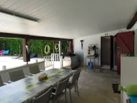 Villa with pool open veranda 40m2 5minutes downtown 5km from the sea Hotel a Soustons