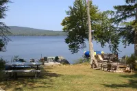 Branch Lake, lakefront cottage in the woods, Ellsworth ME - 3-Star