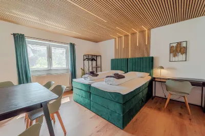 Unique finch apartment 愛因斯坦故居紀念碑附近的飯店