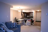 10 minutes to the LRT station and Rec Centre! Family-sized condo with patio.