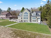 Stunning Luxury Home on the Sandy Beach Shores of Lake Michigan!!