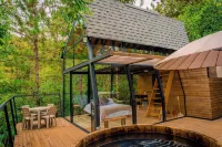 Silvery Bungalows en El Bosque - Hot Springs