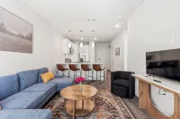 Poolside Luxury | 1BR w/ Private Patio