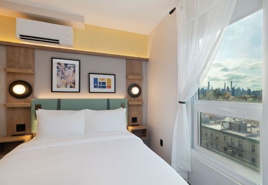 현대적인 호텔 객실