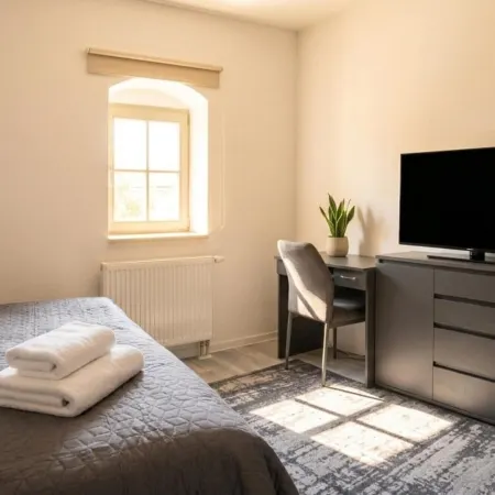 Elbquartier Mit Balkon & Parkplatz in Pirna