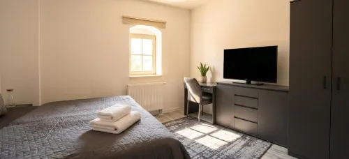 Elbe Quarter With Balcony & Parking in Pirna - 3-Star