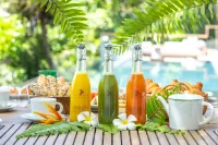 Cheval Blanc Seychelles - breakfast