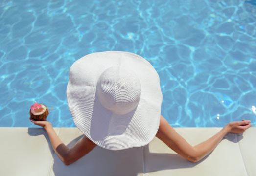 도하 수영장 전경